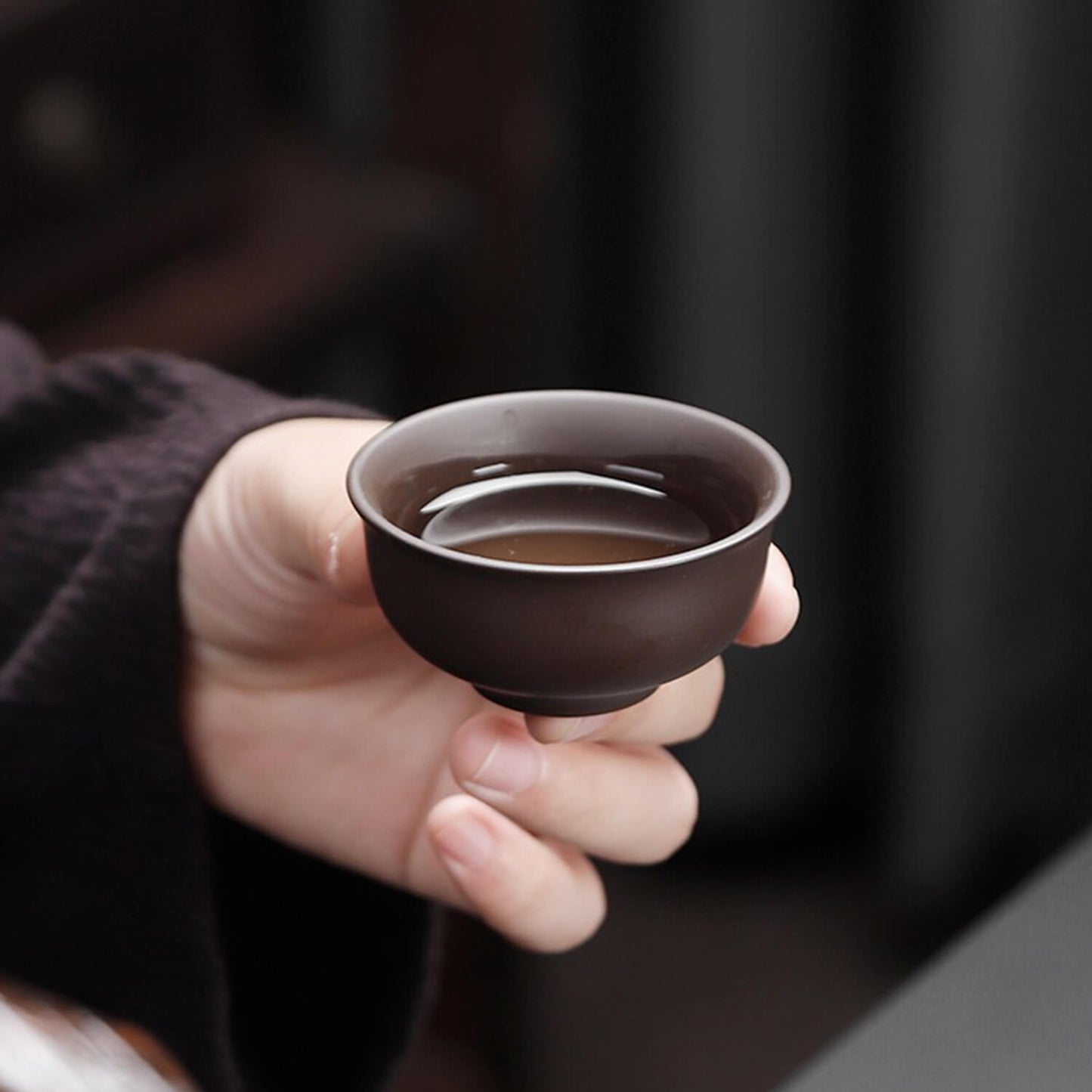 Elegant Simplicity: The Yixing Purple Clay Tea Set