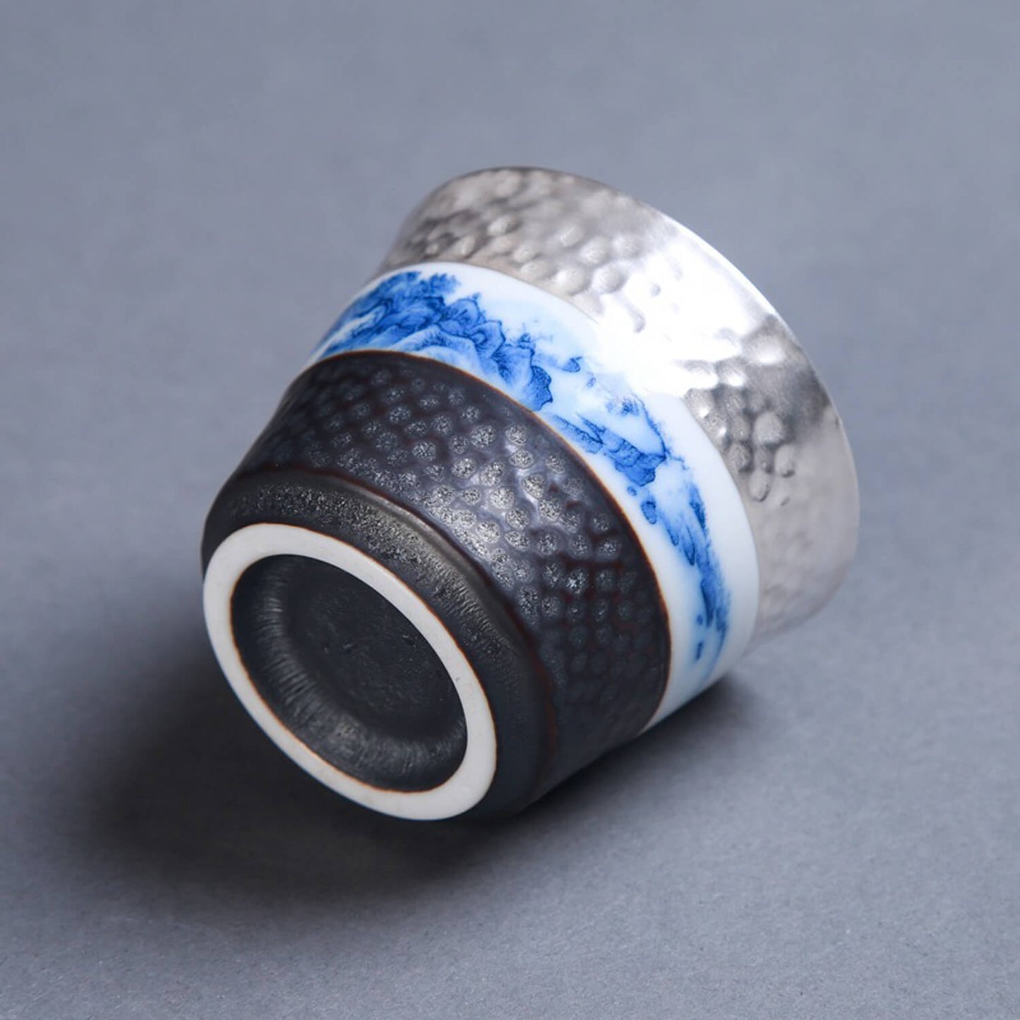 Museum Porcelain Teacup - Silver-lined