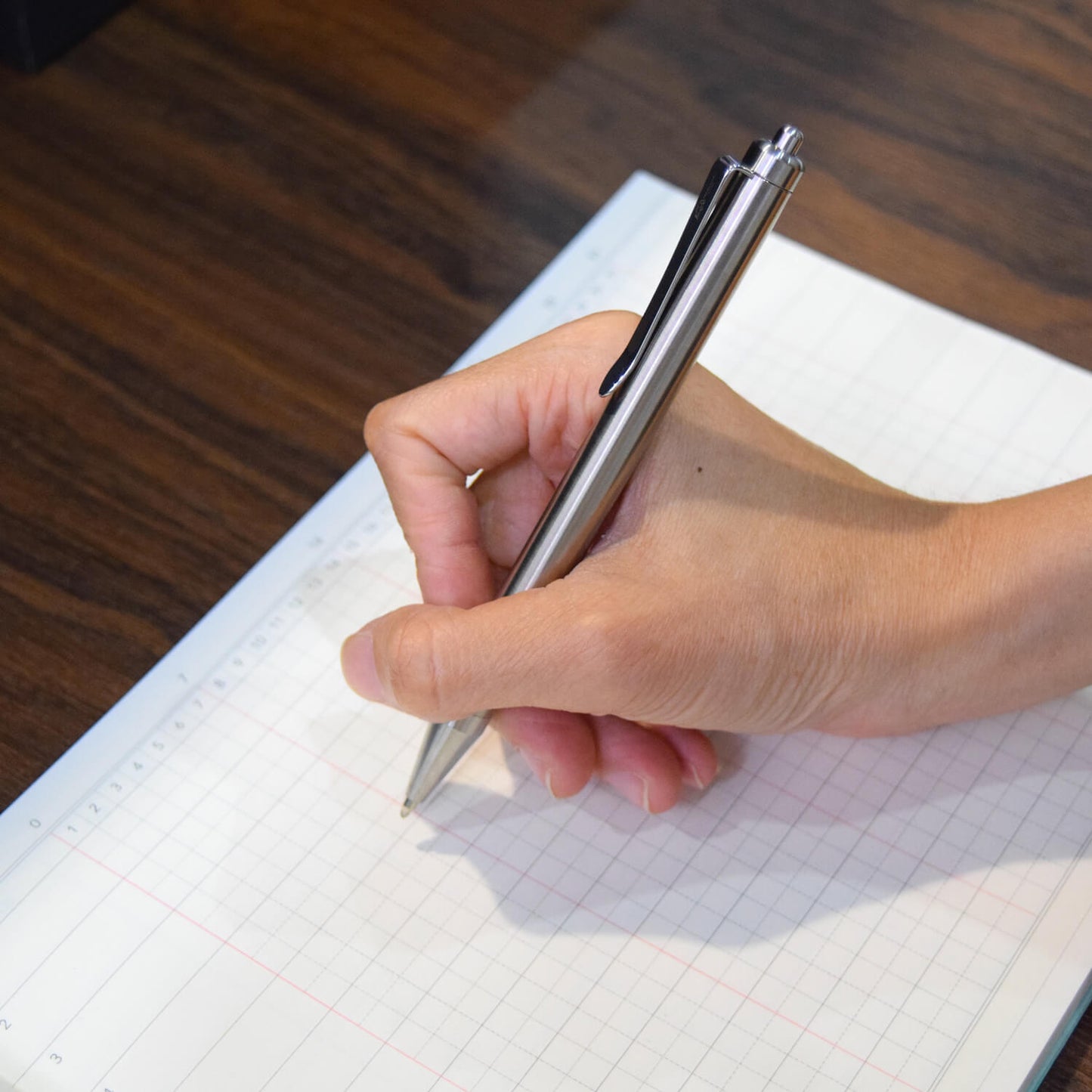 Polar Titanium Executive Clicker Pen