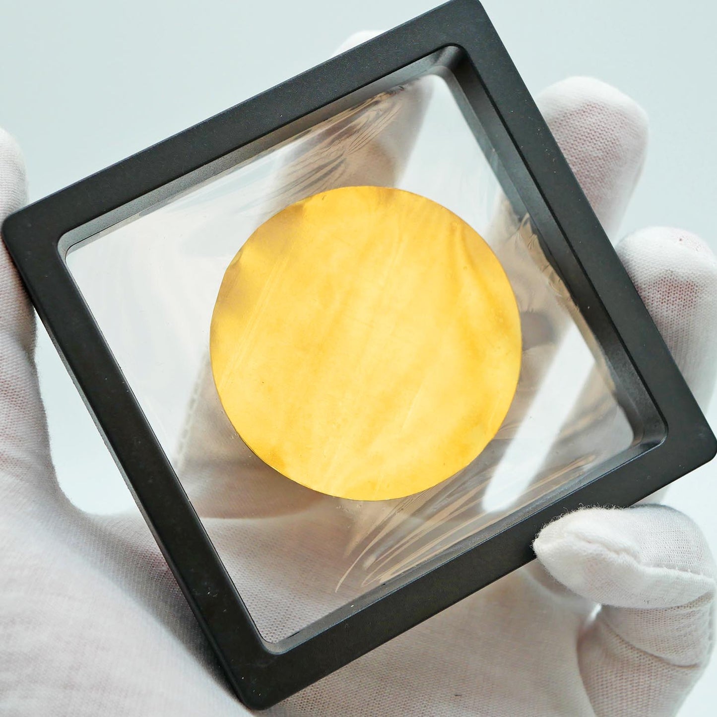 UNIQUE FINDS: .9999 Pure Gold SEM Disk