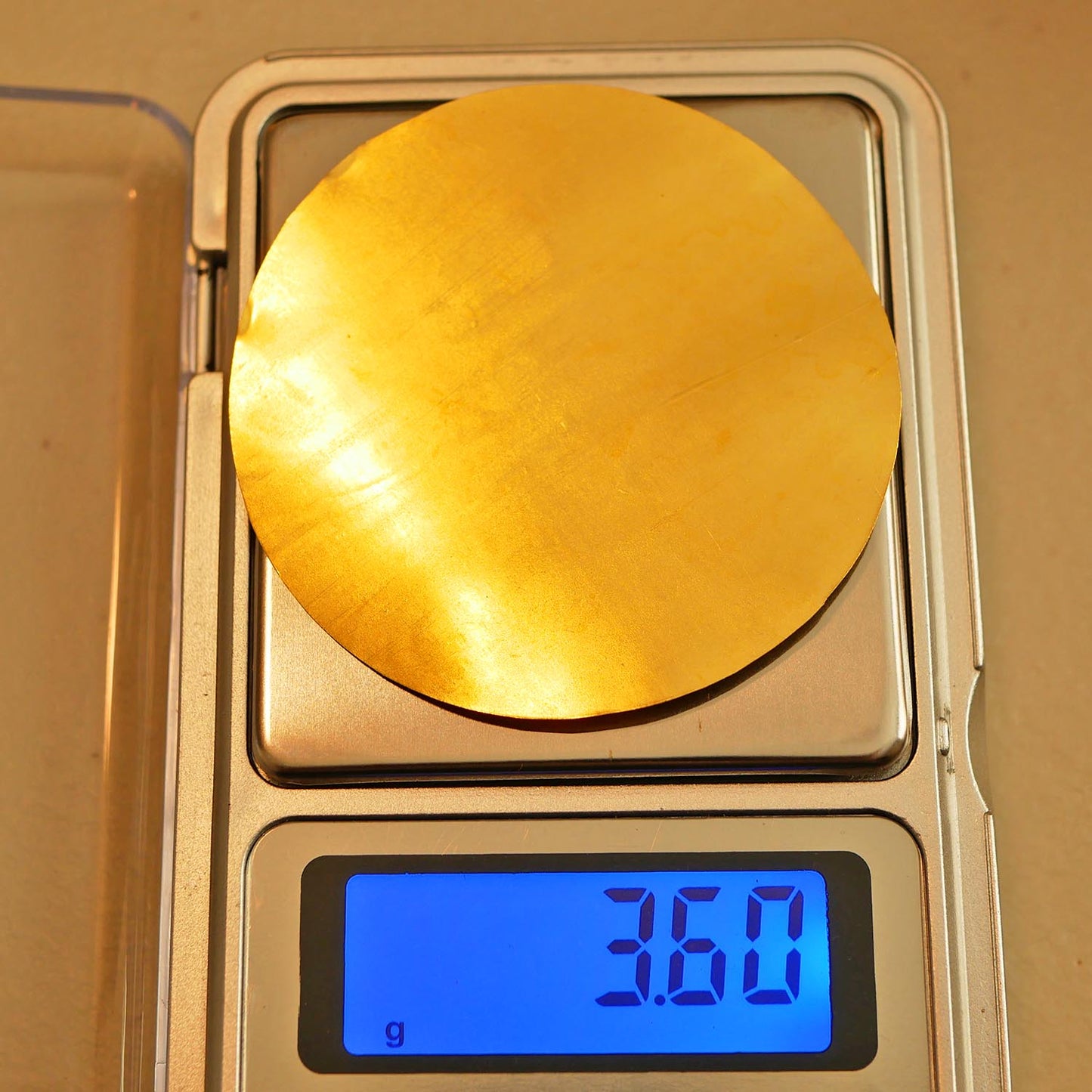 UNIQUE FINDS: .9999 Pure Gold SEM Disk