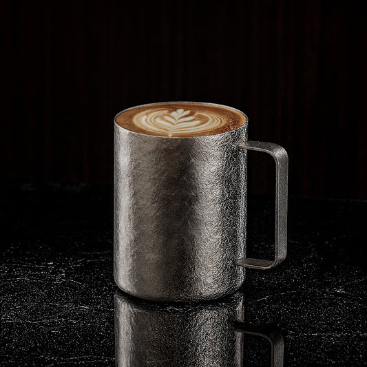 Frost Forge™ Sleek Titanium Mug, 350ml