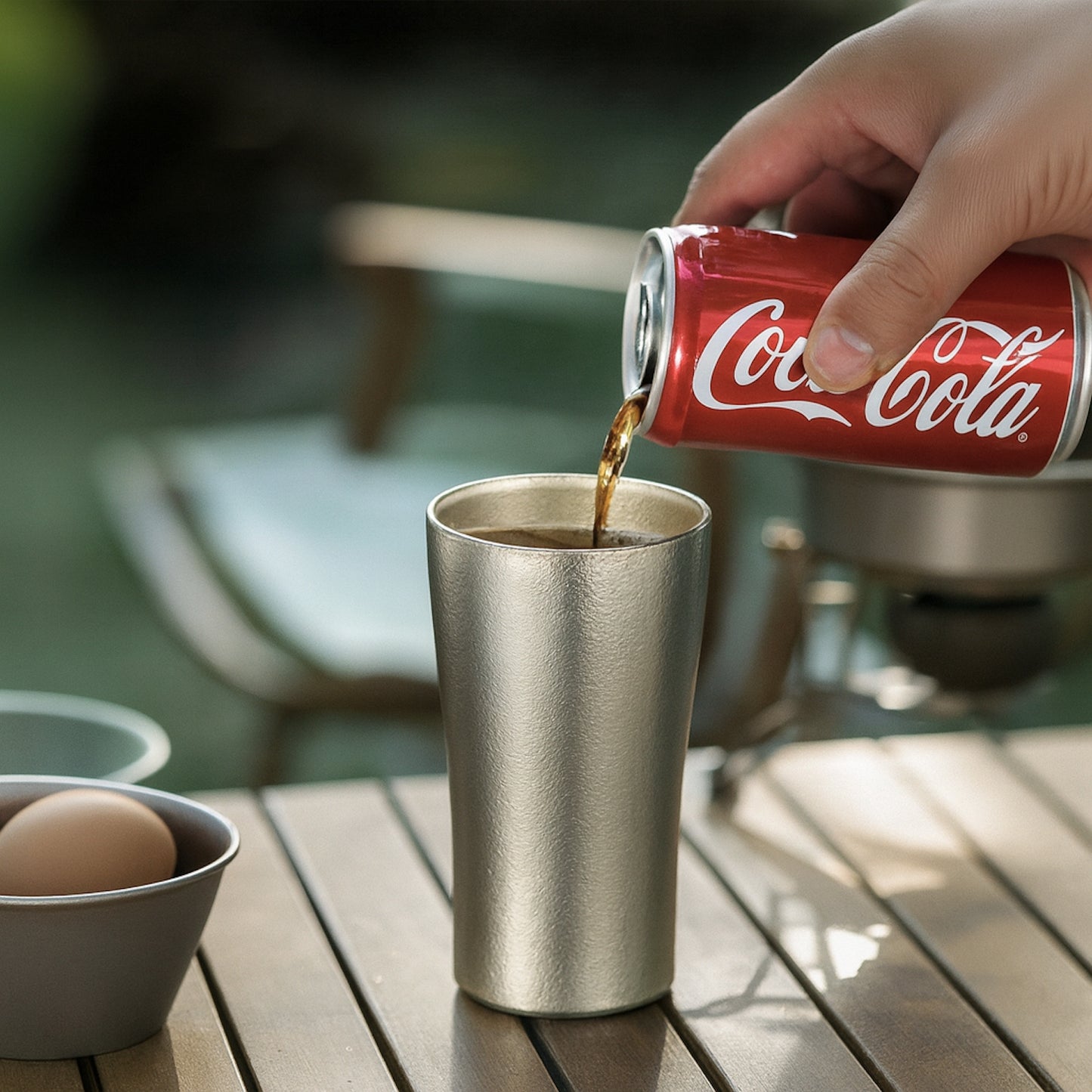 Frost Forge™ Curved Titanium Tumbler