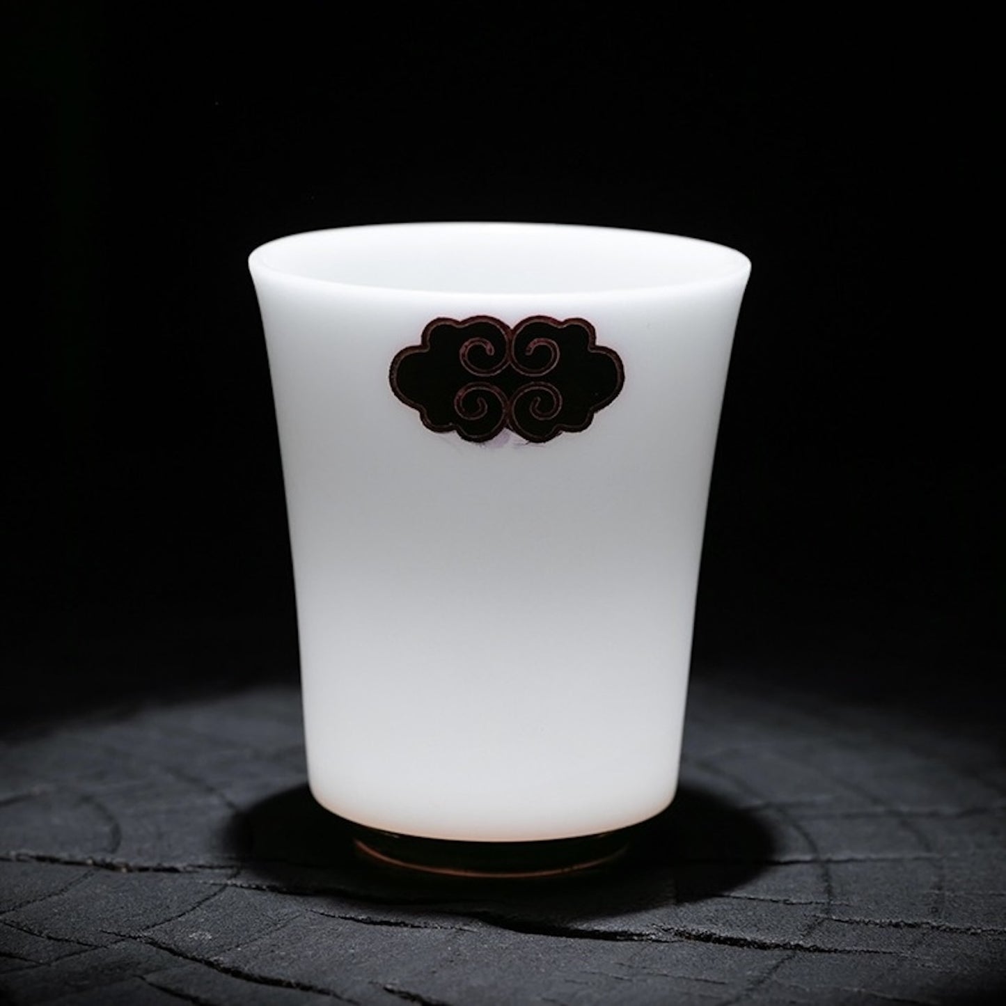 NEW! Ice Jade 24k Gold-Lined Cup