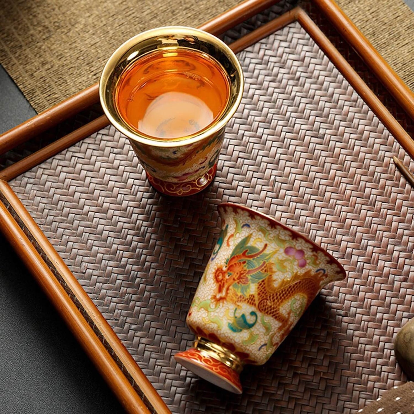 NEW! Mythos Duo Gold-Lined Goblets