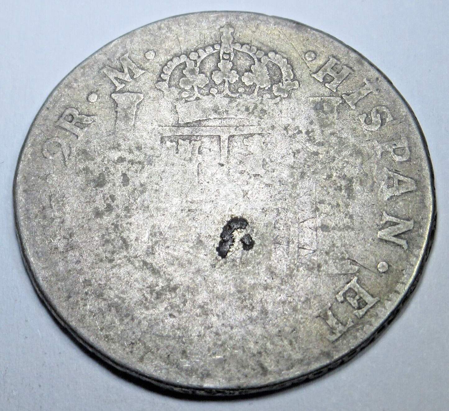 UNIQUE FINDS: 1798 Silver 2 Reals Spanish Colonial Pirate Coin