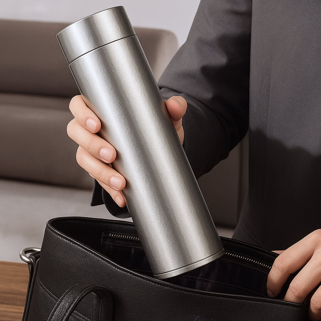 Frost Forge™ Titanium Insulated Travel Bottle 500ML