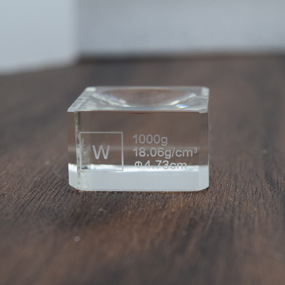 Crystal Glass Stand for Trance Kilo Spheres