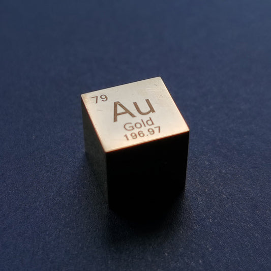 Pre-Order: Mirror Polished Solid Metal Cubes // Precious Metals (Tier III)