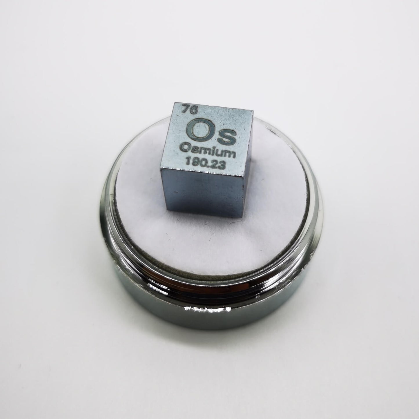 Solid Osmium Density Cube 10mm
