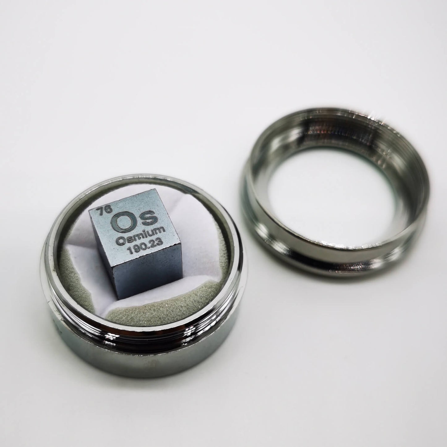 Solid Osmium Density Cube 10mm