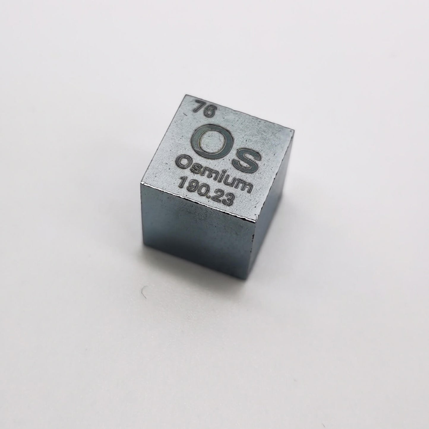 Solid Osmium Density Cube 10mm