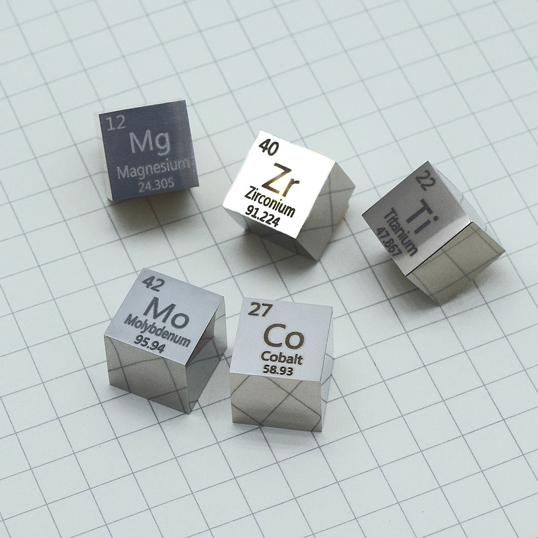 Mirror Polished Solid Metal Cubes // Interesting Metals (TIER IV)