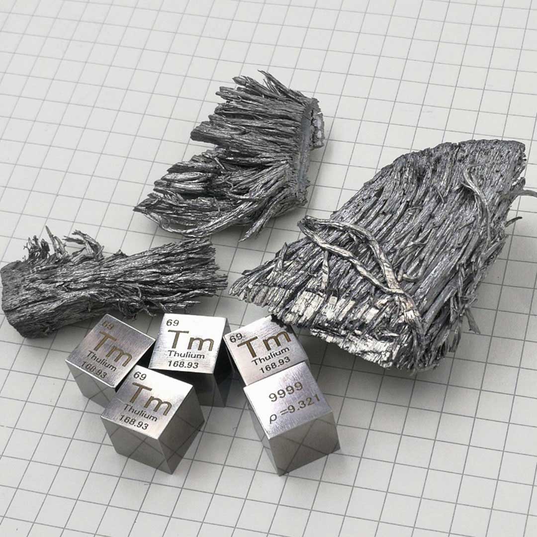 Mirror Polished Solid Metal Cubes // Unusual Metals (Tier II)