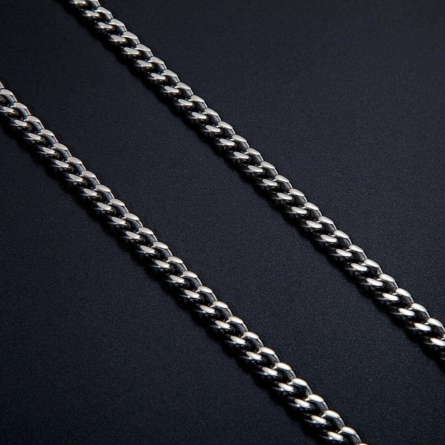 Pre-order Titanium Curb Chain Necklace