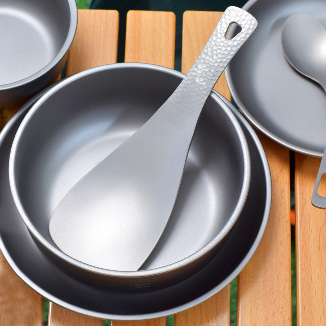 Woerden Titanium Rice Paddle 7.87"