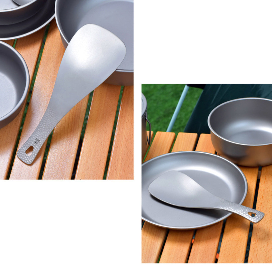 Woerden Titanium Rice Paddle 7.87"