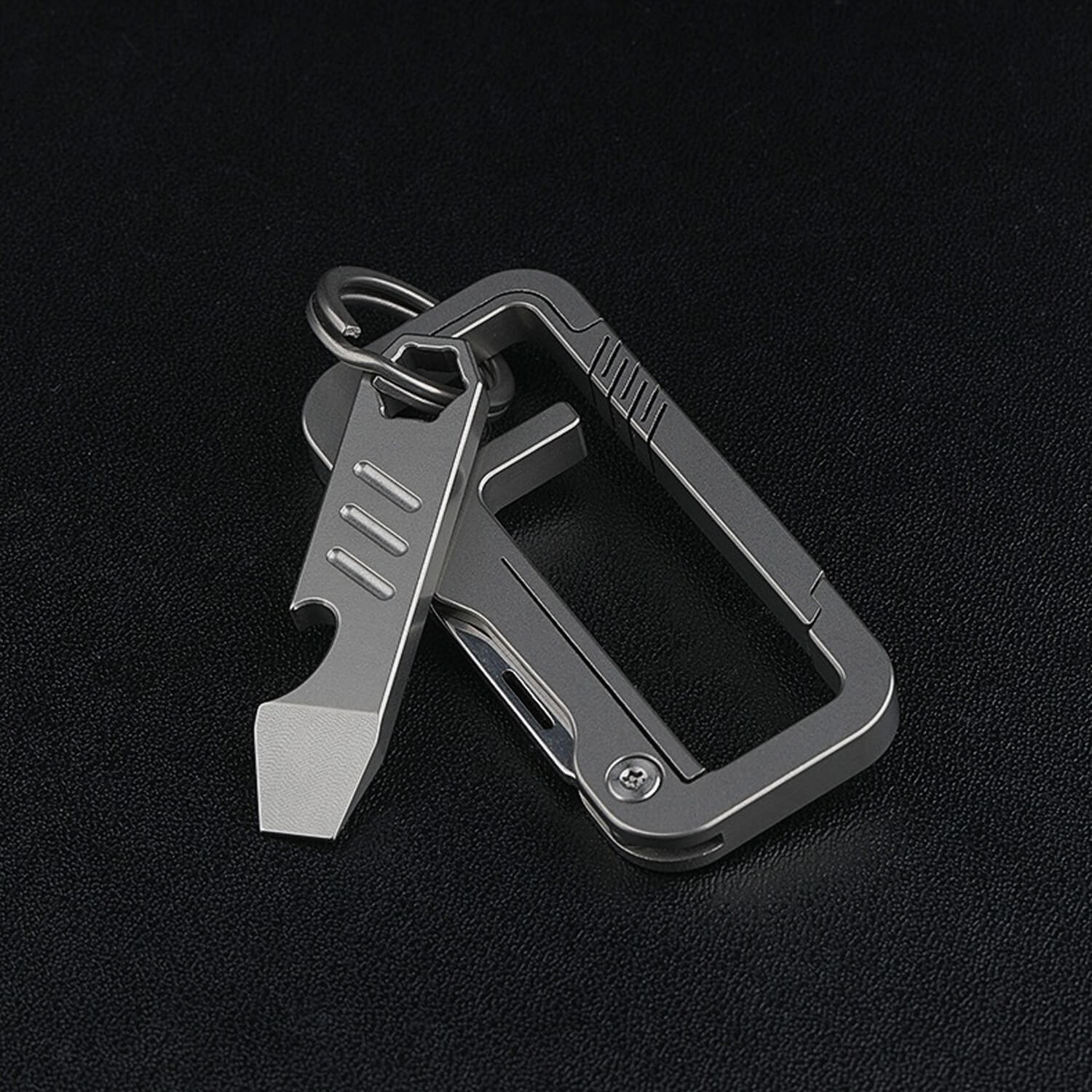 Buy TISUR Carabiner Titanium Keychain Chain Small Fashionable