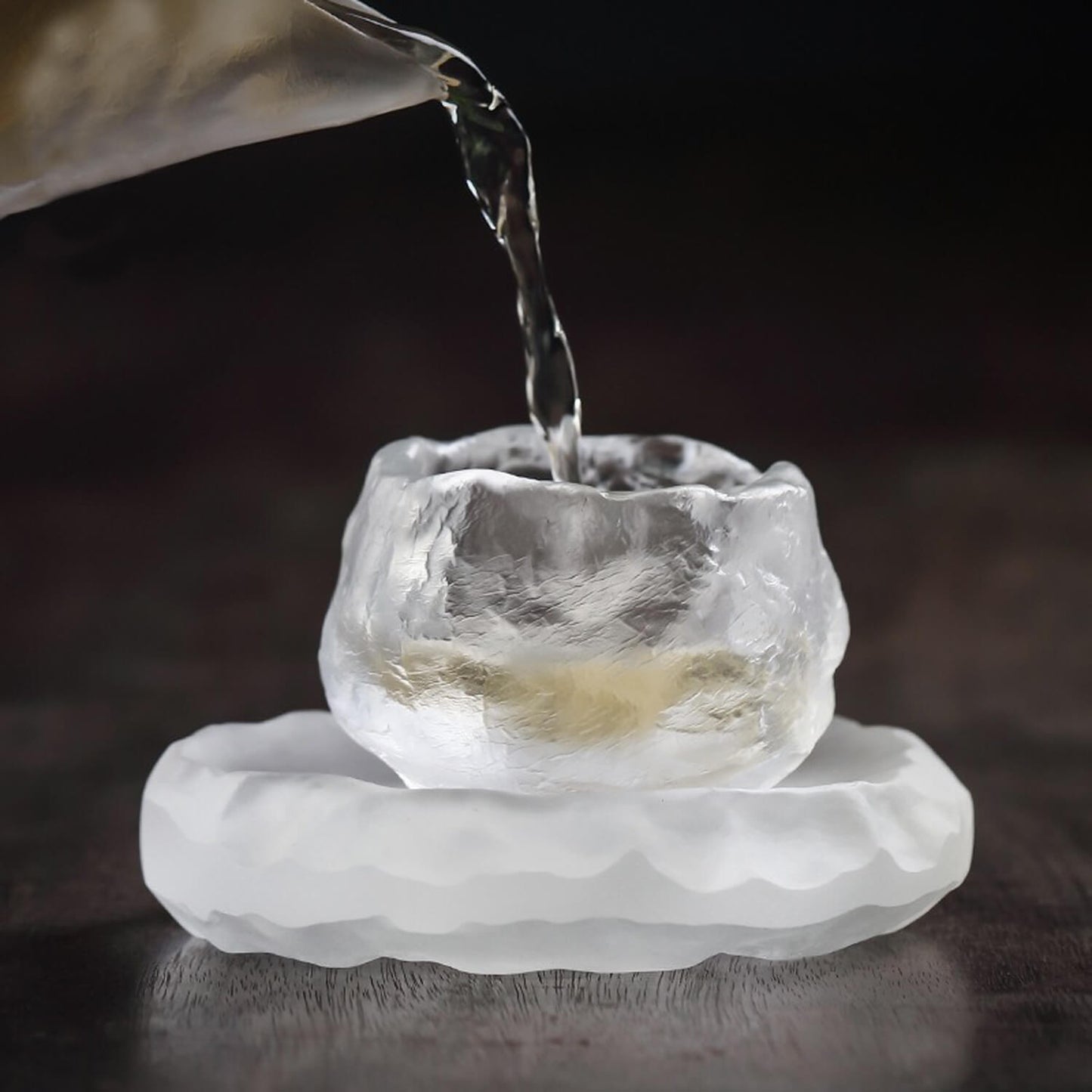 Noble Glacier: Crystal Teacup