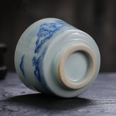 NEW! Perfect Tea: Jingdezhen Porcelain & Silver Cup