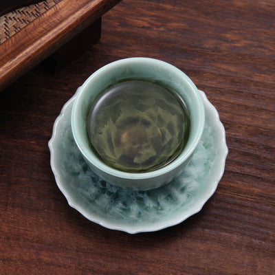 Spring Snowflake Jingdezhen Porcelain Teacup