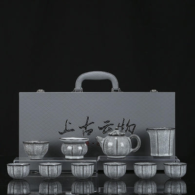 NEW! The Exquisite Crackled Glaze Tea Set