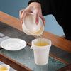 New! Ultra-Thin Dehua White Porcelain Tea Set