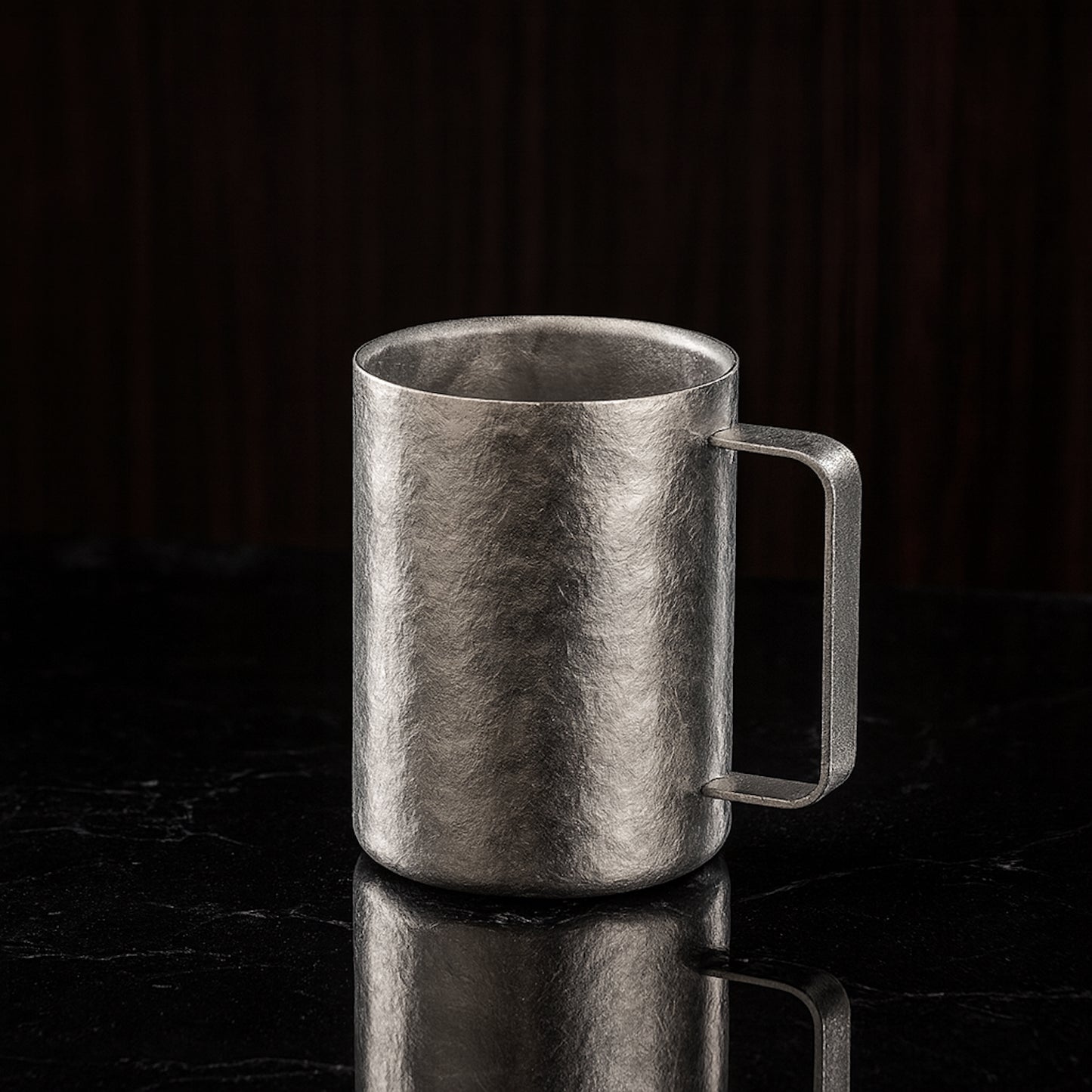 Frost Forge™ Sleek Titanium Mug, 350ml