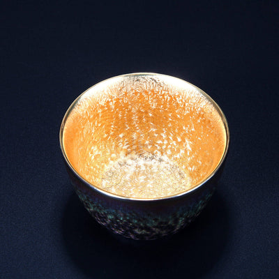 Winter Mountain: 24k Gold-lined Teacup