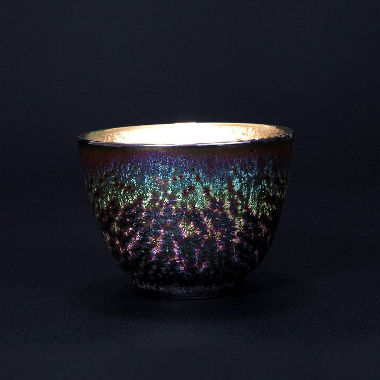 Winter Mountain: 24k Gold-lined Teacup