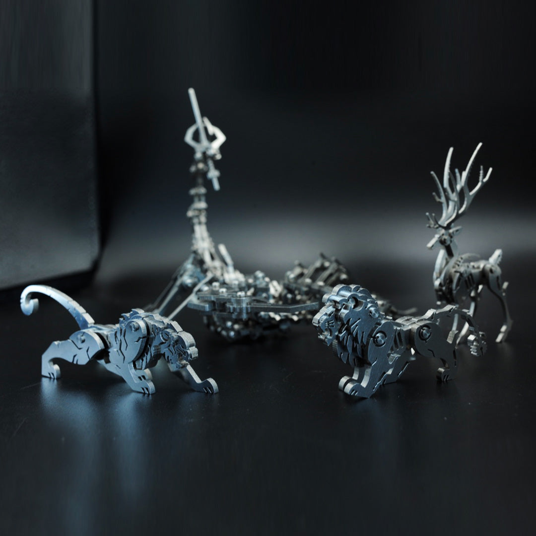 Epic Beasts: 3D Solid Steel