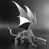 3D Solid Steel Epic Beasts: Fire Dragon or Frost Wyrm