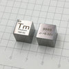 Solid Thulium Polished Density Cube 10mm - 9.3g