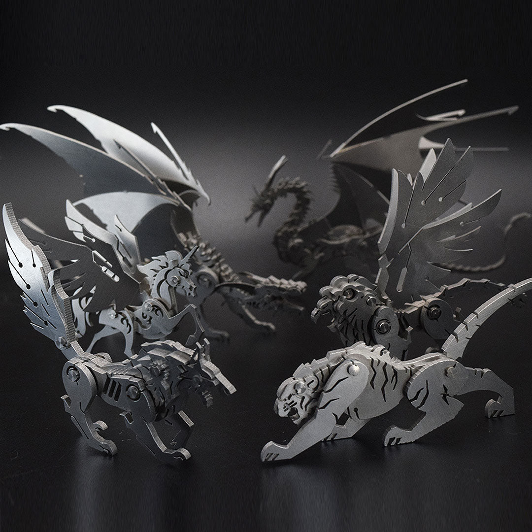 <b><font color="black">3D SOLID STEEL BEASTS </font></b> <br>Kirich Metals - Kranite