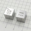 Solid Cobalt Polished Density Cube 10mm - 8.9g