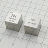 Solid Nickel Polished Density Cube 10mm - 8.9g