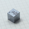 Solid Silicon Polished Density Cube 10mm - 2.33g
