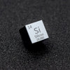 Solid Silicon Polished Density Cube 10mm - 2.33g