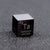 Solid Tantalum Polished Density Cube 10mm - 16.65g