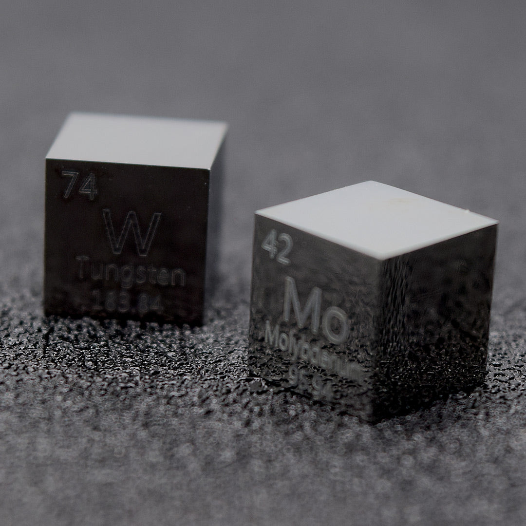 Polar Chemical Twins Cubes Collection: Nb & Ta, W & Mo, Zr & Hf