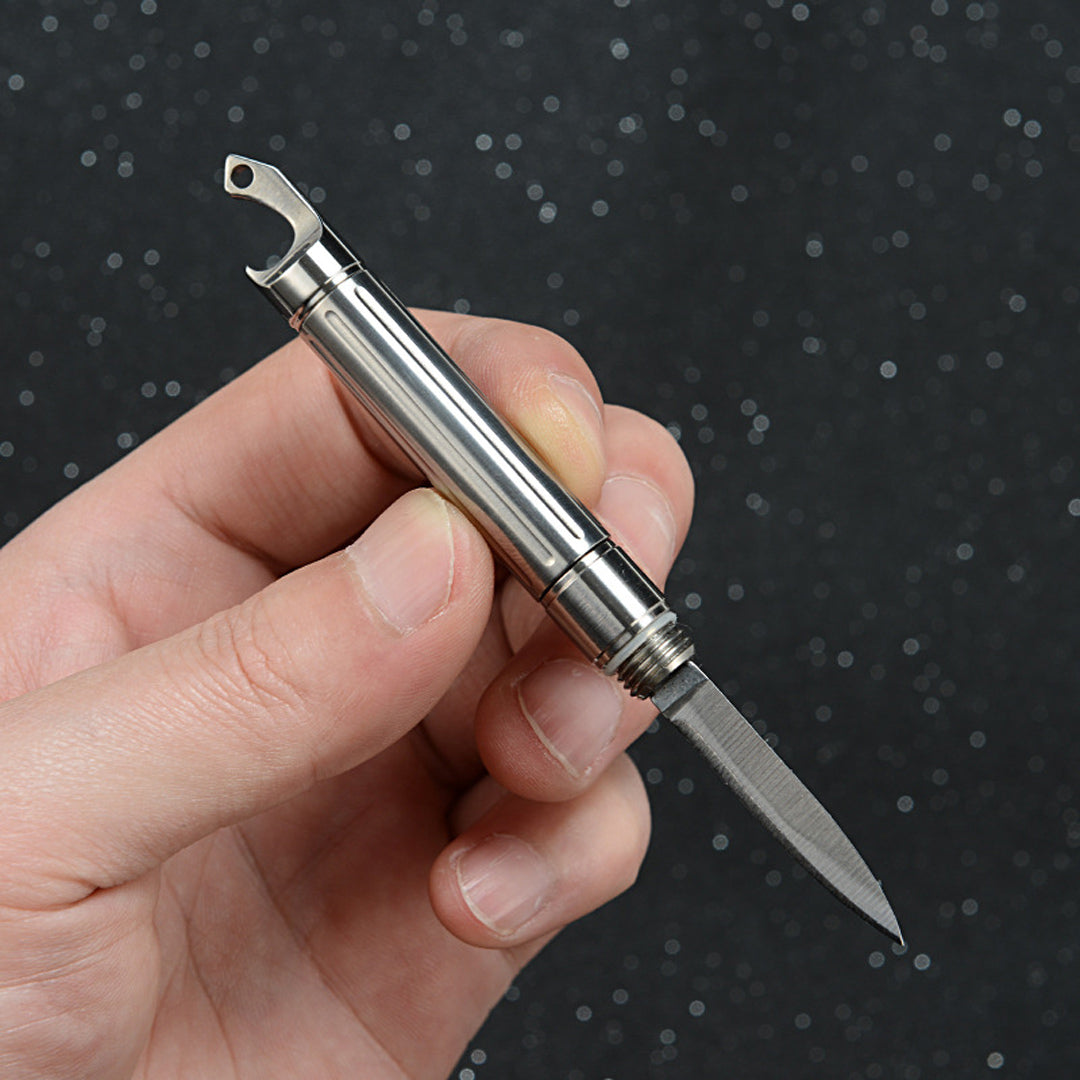Titanium Keychain Knife 0.28oz - Kranite