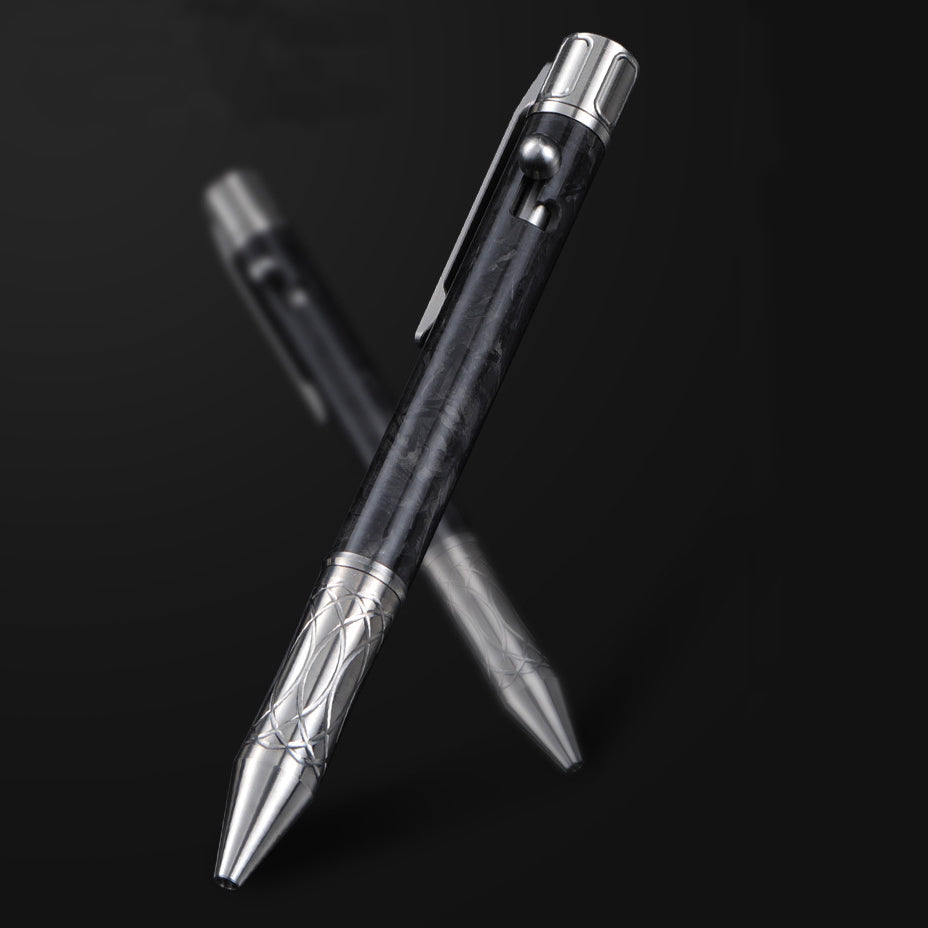 Titanium & Carbon Fiber Bolt Action Pen
