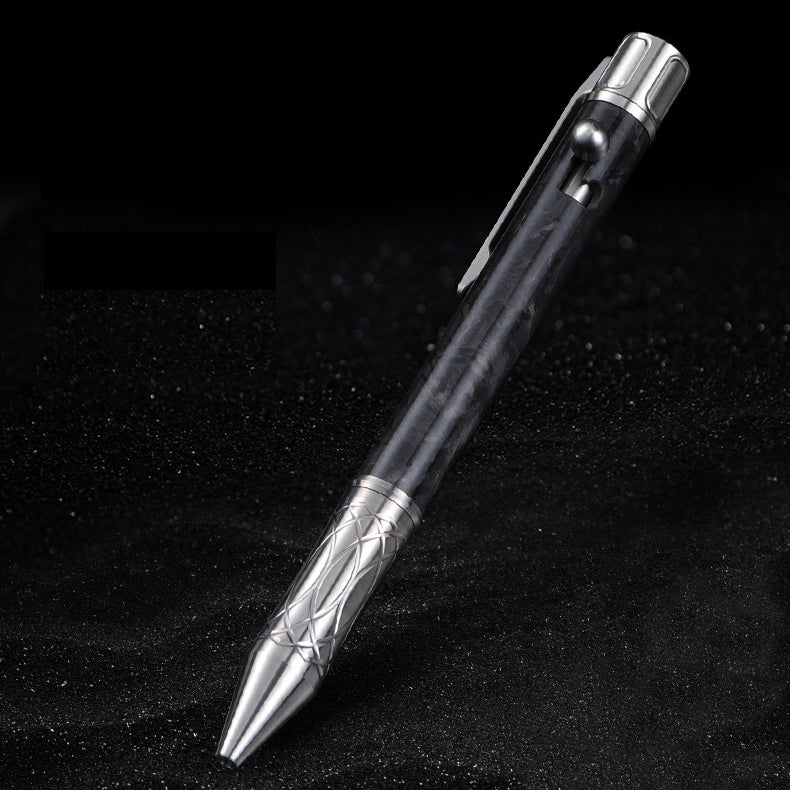 Titanium & Carbon Fiber Bolt Action Pen