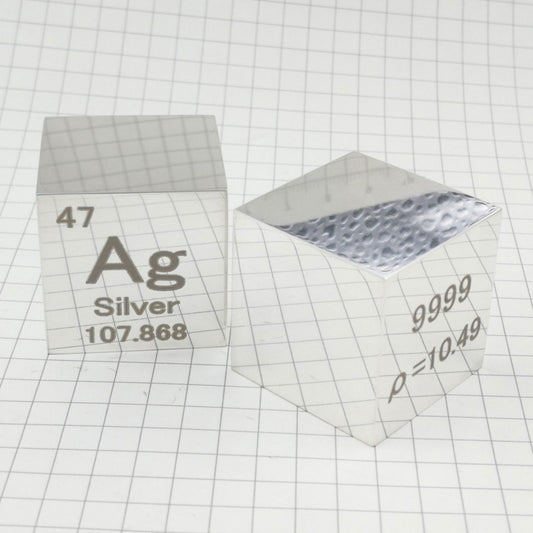 Pre-Order: Mirror Polished Solid Metal Cubes // One Inch