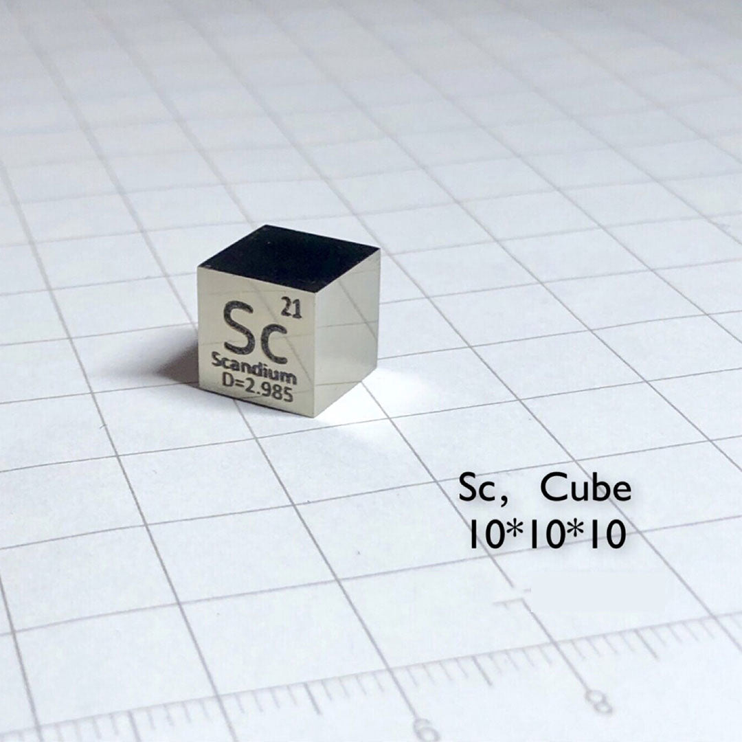 Mirror Polished Solid Metal Cubes // Unusual Metals (Tier II)