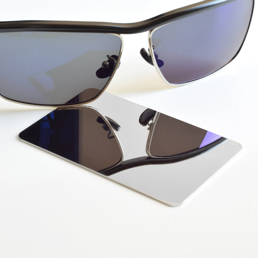 Discrete Credit Card Mirror - Solid Steel – Kranite
