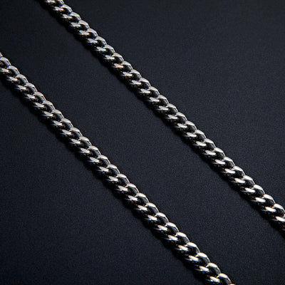 Pre-order Titanium Curb Chain Bracelet