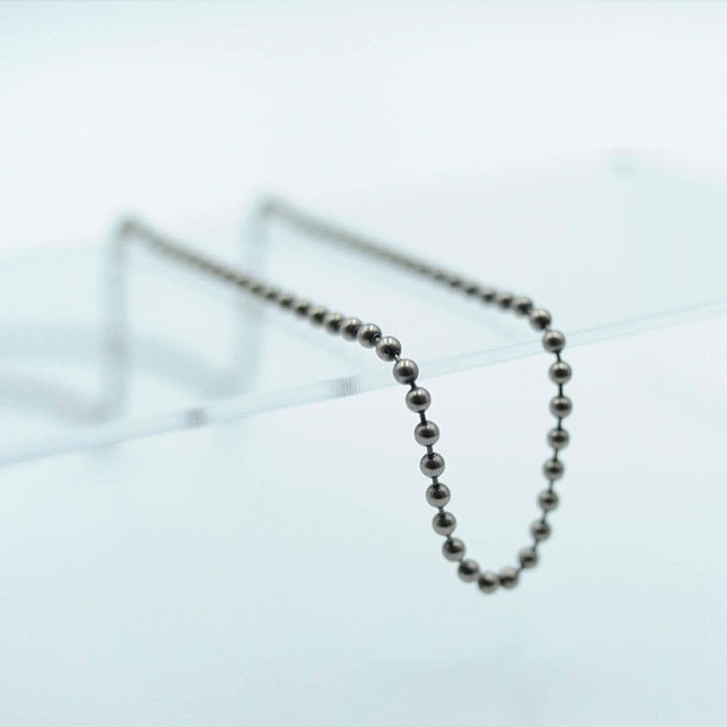 Solid Titanium Statement Necklace