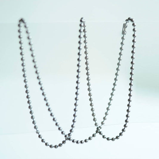 Solid Titanium Statement Necklace