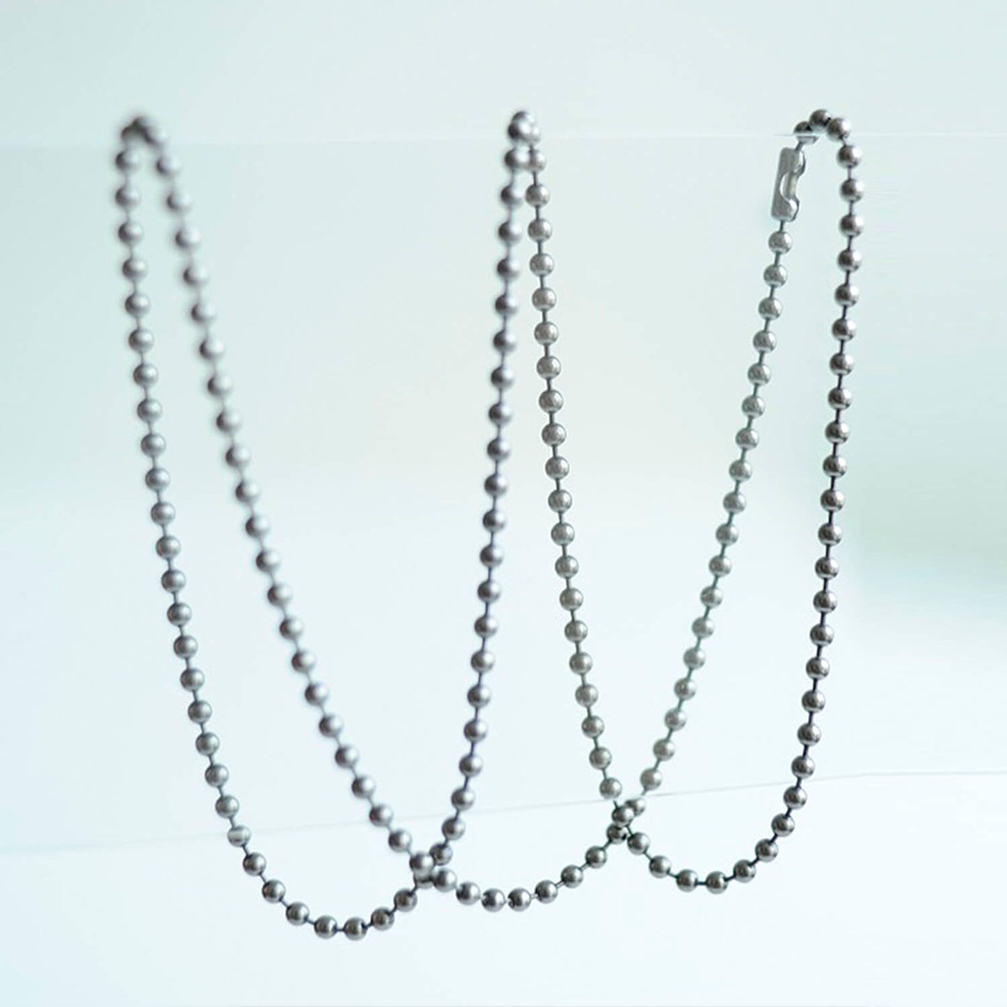 Solid Titanium Statement Necklace